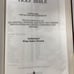 KJV KING JAMES SLIMLINE Family BIBLE 1999 NELSON Burgundy Leather w Maps