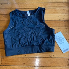 New hotty hot crop tank Lululemon 6