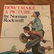 How I Make A Picture Norman Rockwell Paperback 1983 PB Famous Artists School 1st