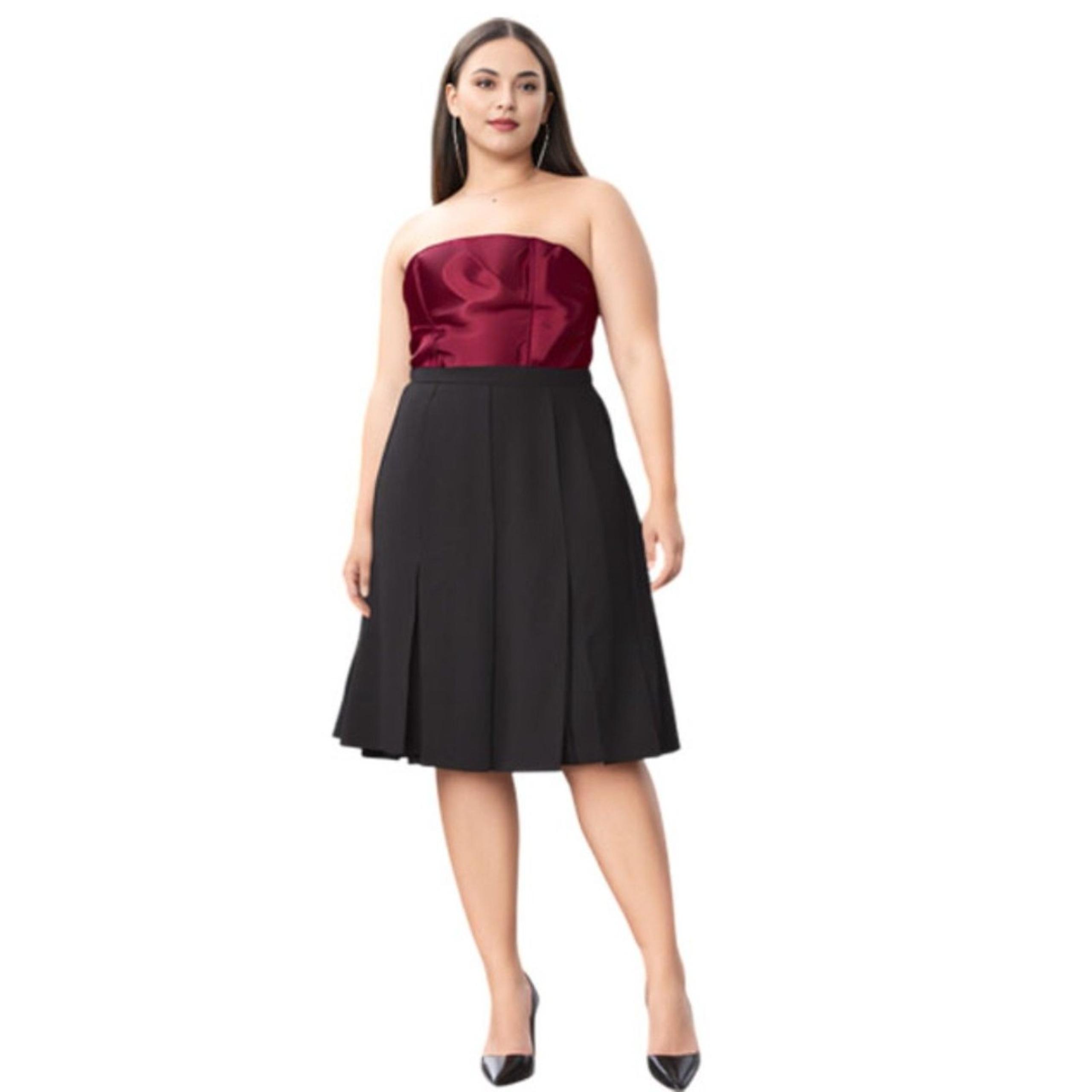 Michelangelo Burgundy Corset Bustier