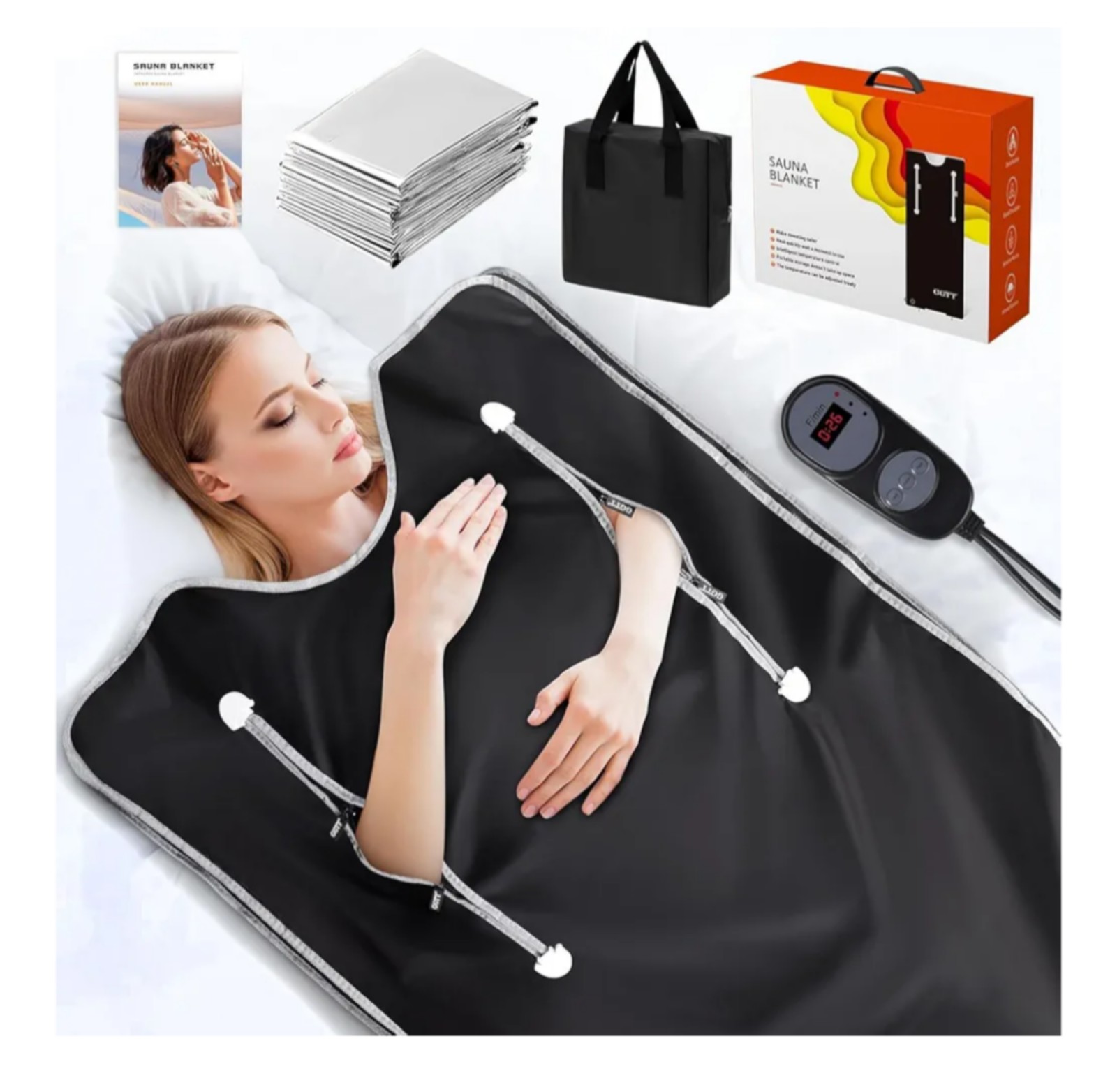 Pro Electric Portable Infrared Sauna Blanket NEW