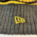 Pittsburgh Steelers AFC NFL Knit Beanie Hat With Pom Black & Yellow New Era