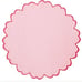 NEW HMA Decor Peony Pink Linen Placemats- Set of 4