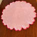 NEW HMA Decor Peony Pink Linen Placemats- Set of 4