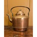 Early Antique 19th C Large Swedish Riveted Copper Gooseneck Tea Pot Kettle