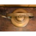 Early Antique 19th C Large Swedish Riveted Copper Gooseneck Tea Pot Kettle