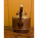 Early Antique 19th C Large Swedish Riveted Copper Gooseneck Tea Pot Kettle