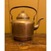 Early Antique 19th C Large Swedish Riveted Copper Gooseneck Tea Pot Kettle