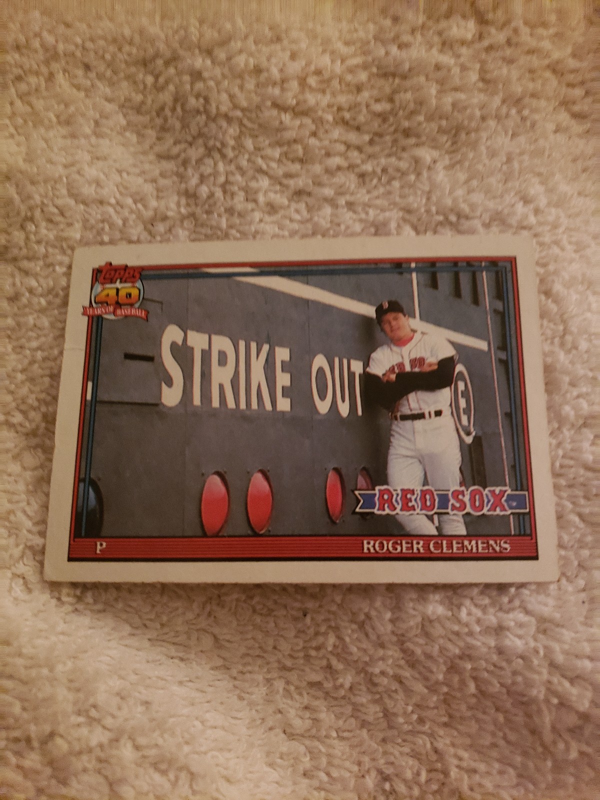 530 Topps Roger Clemens ◇ P