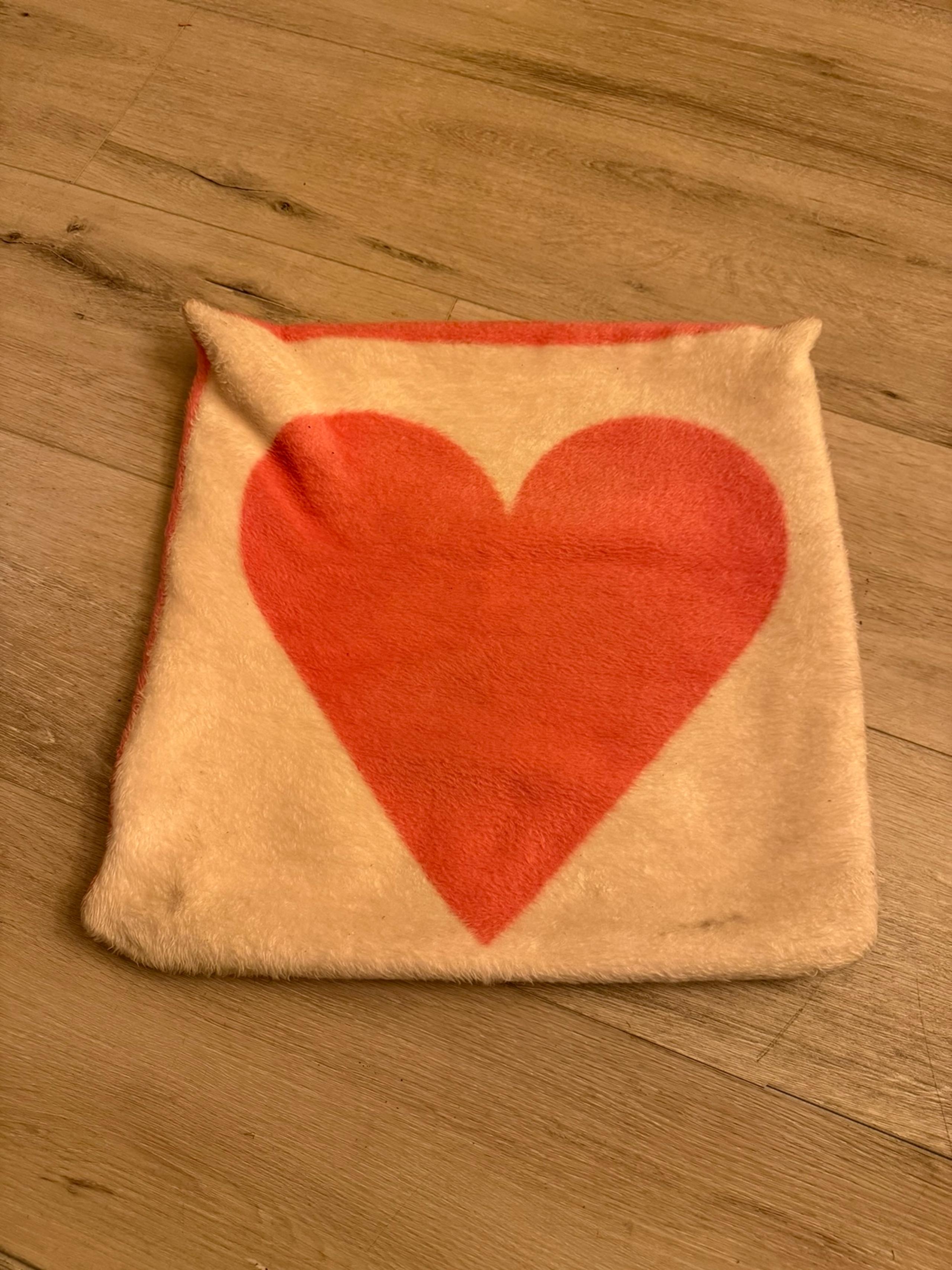 Pottery Barn Teen Pink & White heart and peace decoration pillow case 18x18 inch