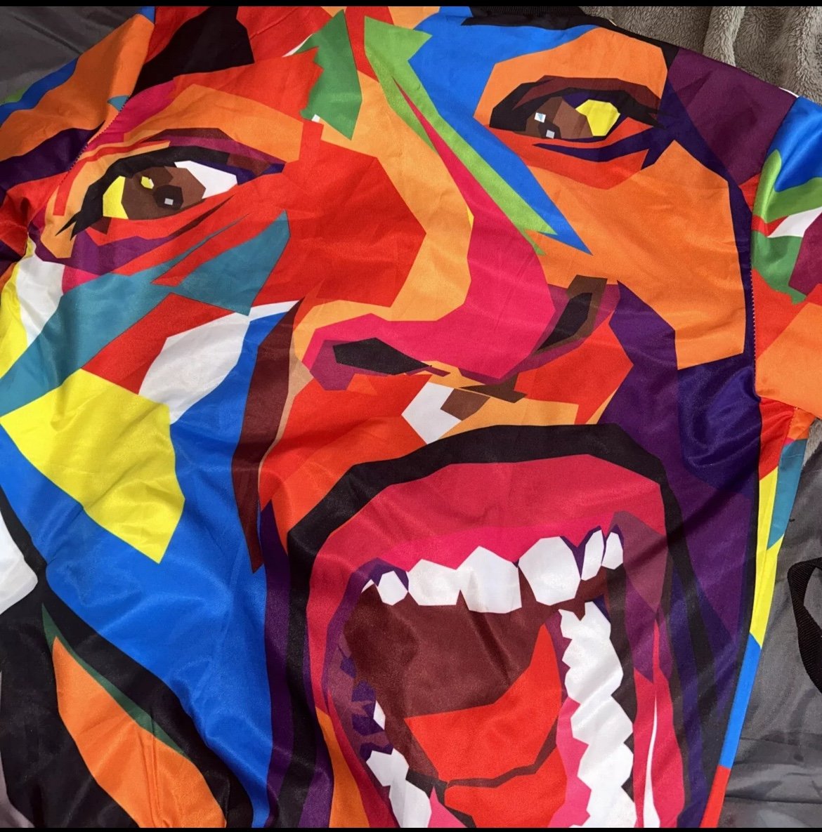 Veyron Calanari Screaming Face jacket