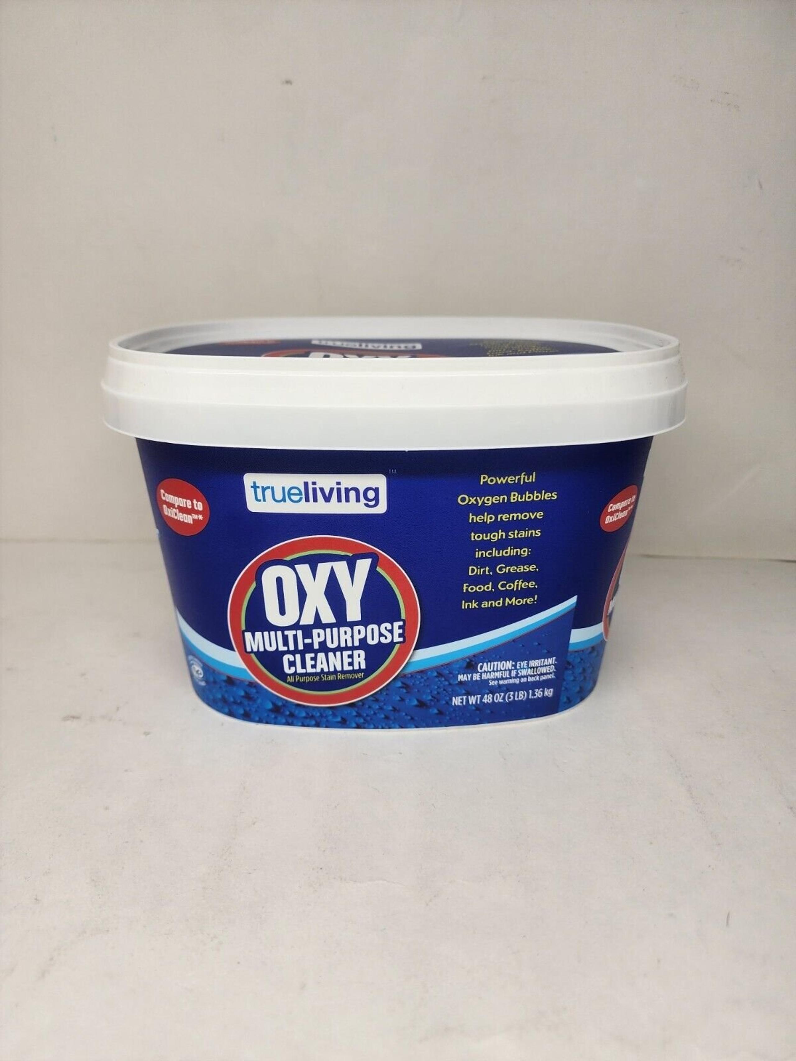 TRUELIVING OXY VERSATILE STAIN REMOVER POWDER DETERGENT BOOSTER 40 OZ