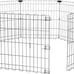 Metal Exercise Pet Play Pen for Dogs, Fence Pen, No Door, Extra Small, 60 x 24