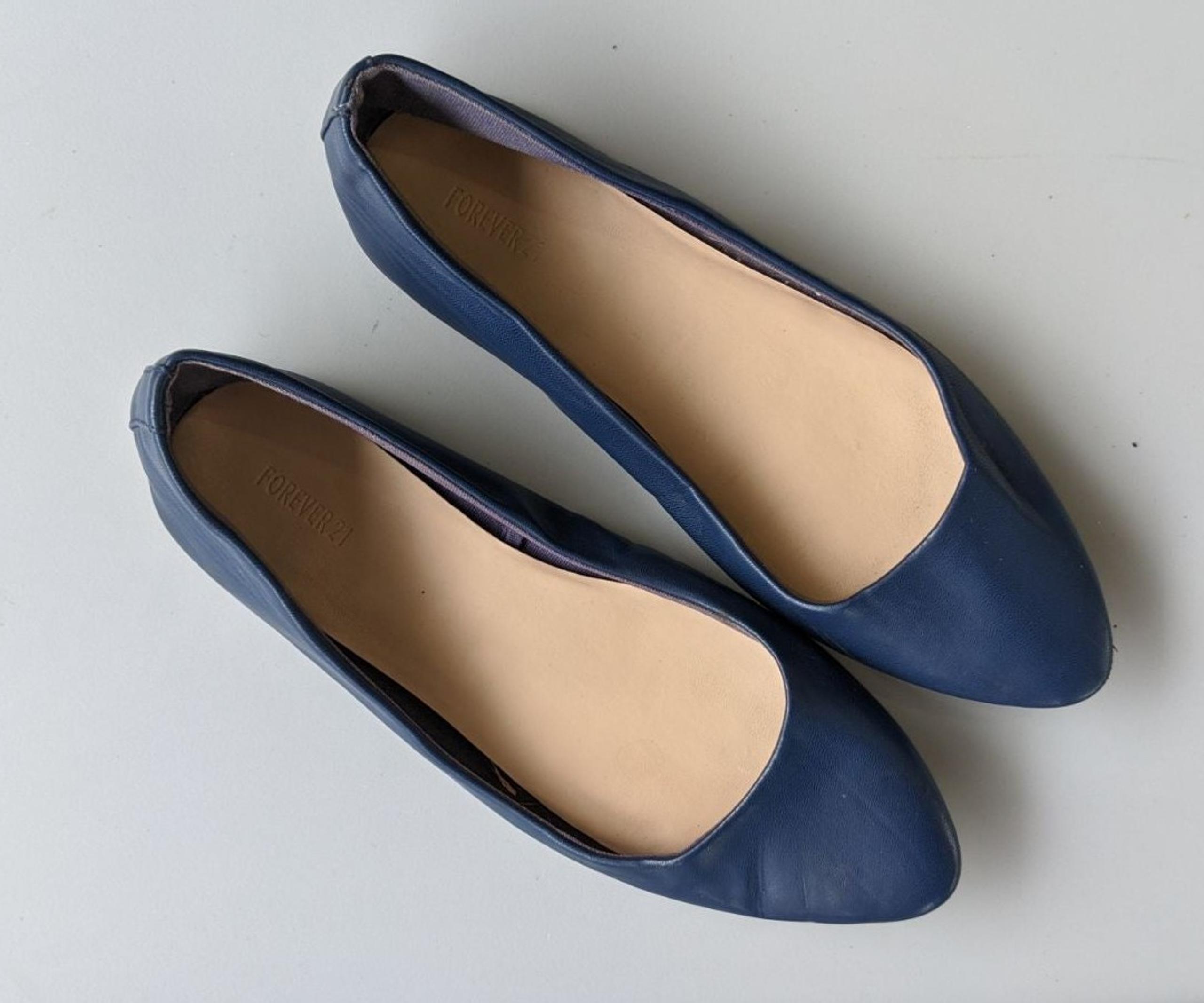 Women's shoes forever 21 blue Flats