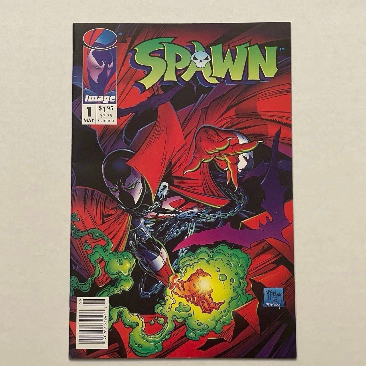 Spawn #1 Newsstand