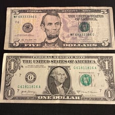 Radar Serial Number Bills LOT17