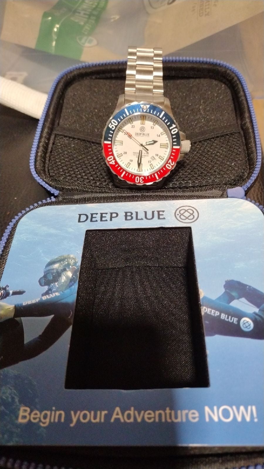 Deep Blue Watch