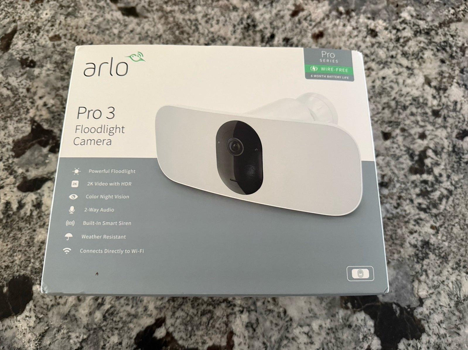 Arlo Pro 3 Wireless Security Floodlight and Camera
