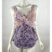 Land's End V-Neck Wrap Underwire Tankini Swimsuit Top Women 16W NWT Built in Bra