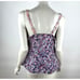 Land's End V-Neck Wrap Underwire Tankini Swimsuit Top Women 16W NWT Built in Bra