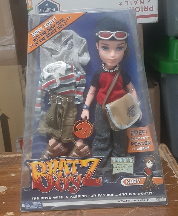 MGA 2003 Bratz Boyz Nu Cool Koby The Boy with a Passion for Fashion 10 Doll