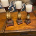 vintage candle holders