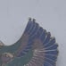 Vintage Laurel Burch Hummingbirds Brooch Enamel Pin
