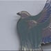 Vintage Laurel Burch Hummingbirds Brooch Enamel Pin
