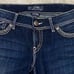 Womens SILVER “Suki & McKenzie Flap” Capri Jeans, sz 31