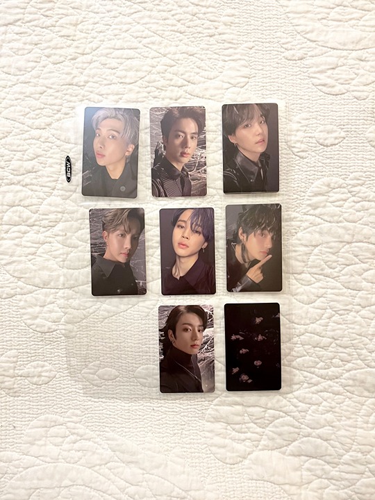 BTS Official Map of the Soul: 7 Version 2 Photocards - Full Set of 8