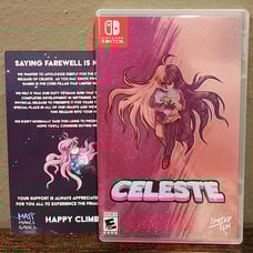 Celeste Nintendo Switch Limited Run Games LRG #023 w/ card