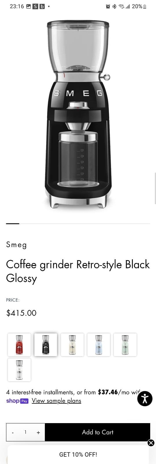 Smeg products