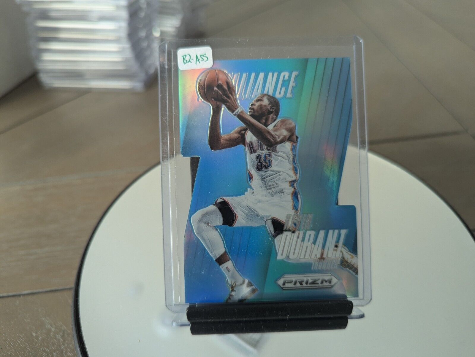 2013-14 Panini Prizm - Brilliance Light Blue Prizm Die-Cut #8 Kevin Durant /199