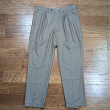 Ralph by Ralph Lauren 36x32 Brown Houndstooth Dress Pants Slacks Cuffed