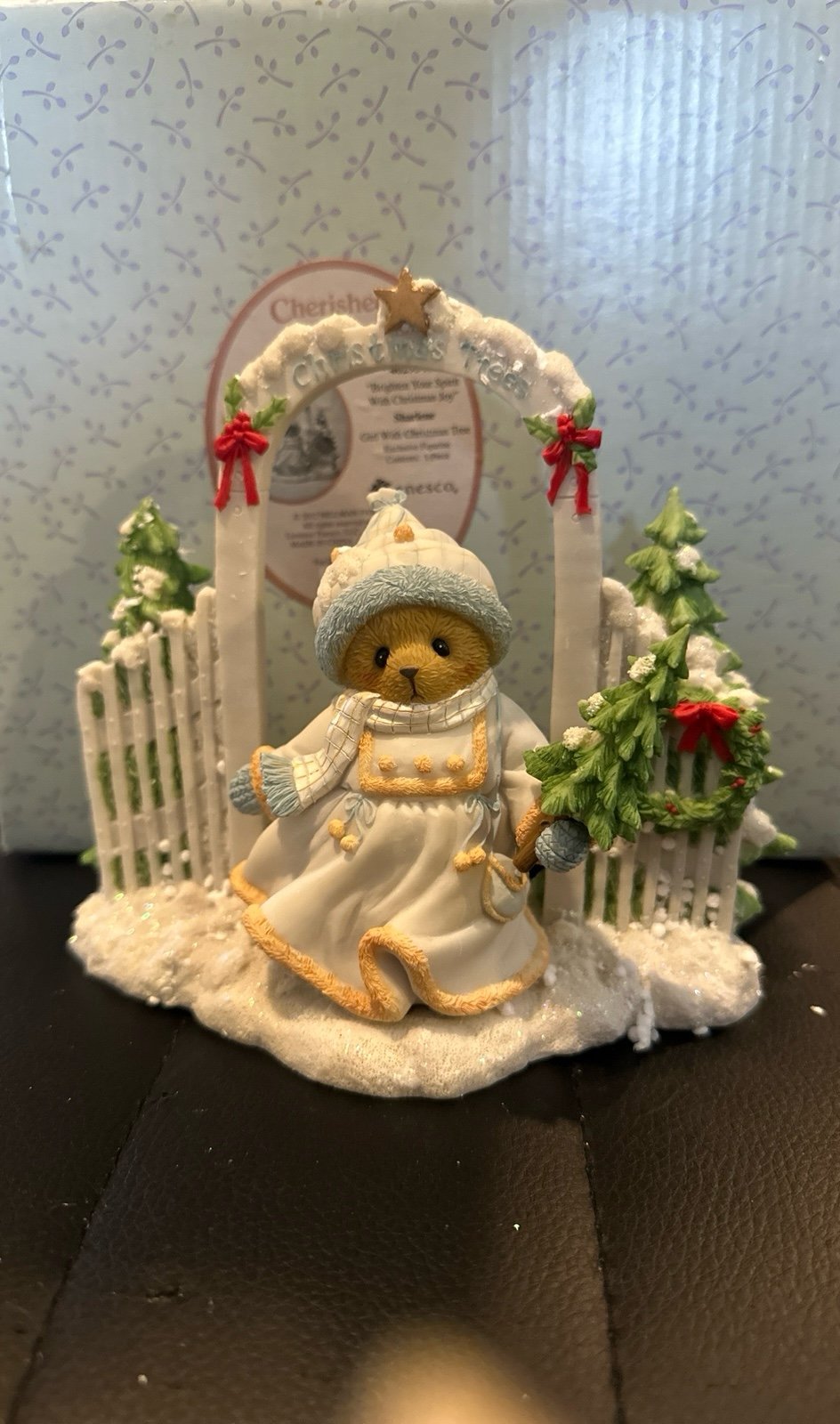 Cherished Teddies SIGNED Sharlene 2012 Brighten Your Spirit Christmas #4029546