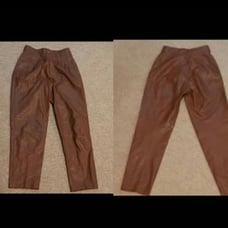 Vintage leather pants