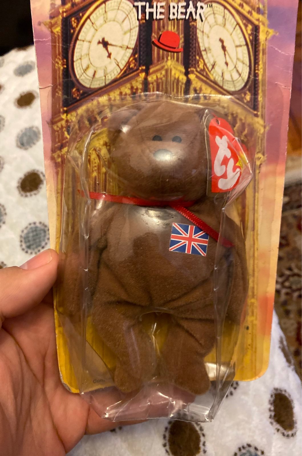 Ty Beanie Britannia the bear