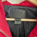 LAUREN RALPH LAUREN Red Down Fill Faux Fur Hood Cinch Waist Puffer Winter Jacket
