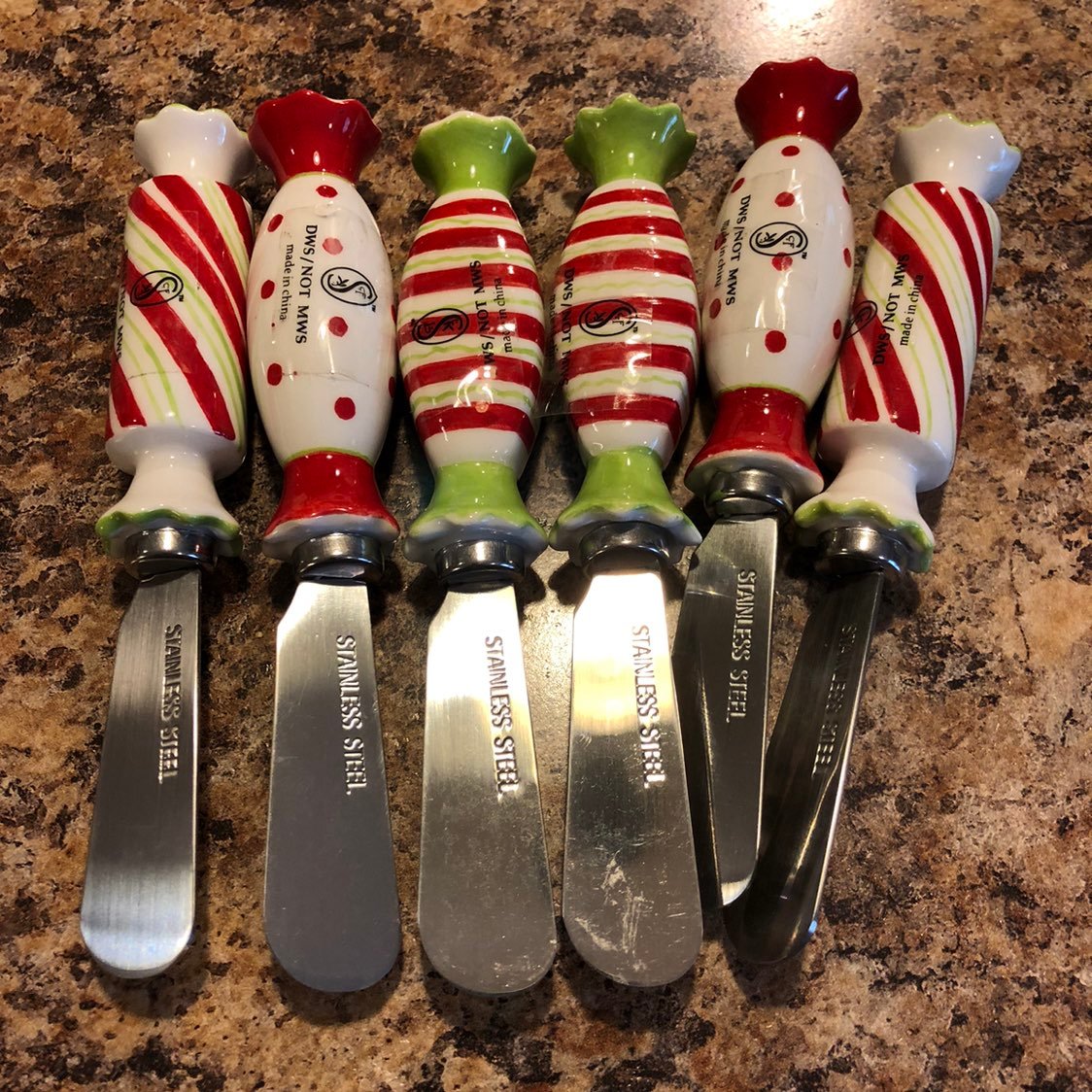 Holiday Butter Knives