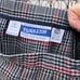Vintage Pendleton 100% virgin wool red and blue plaid pleated skirt 12