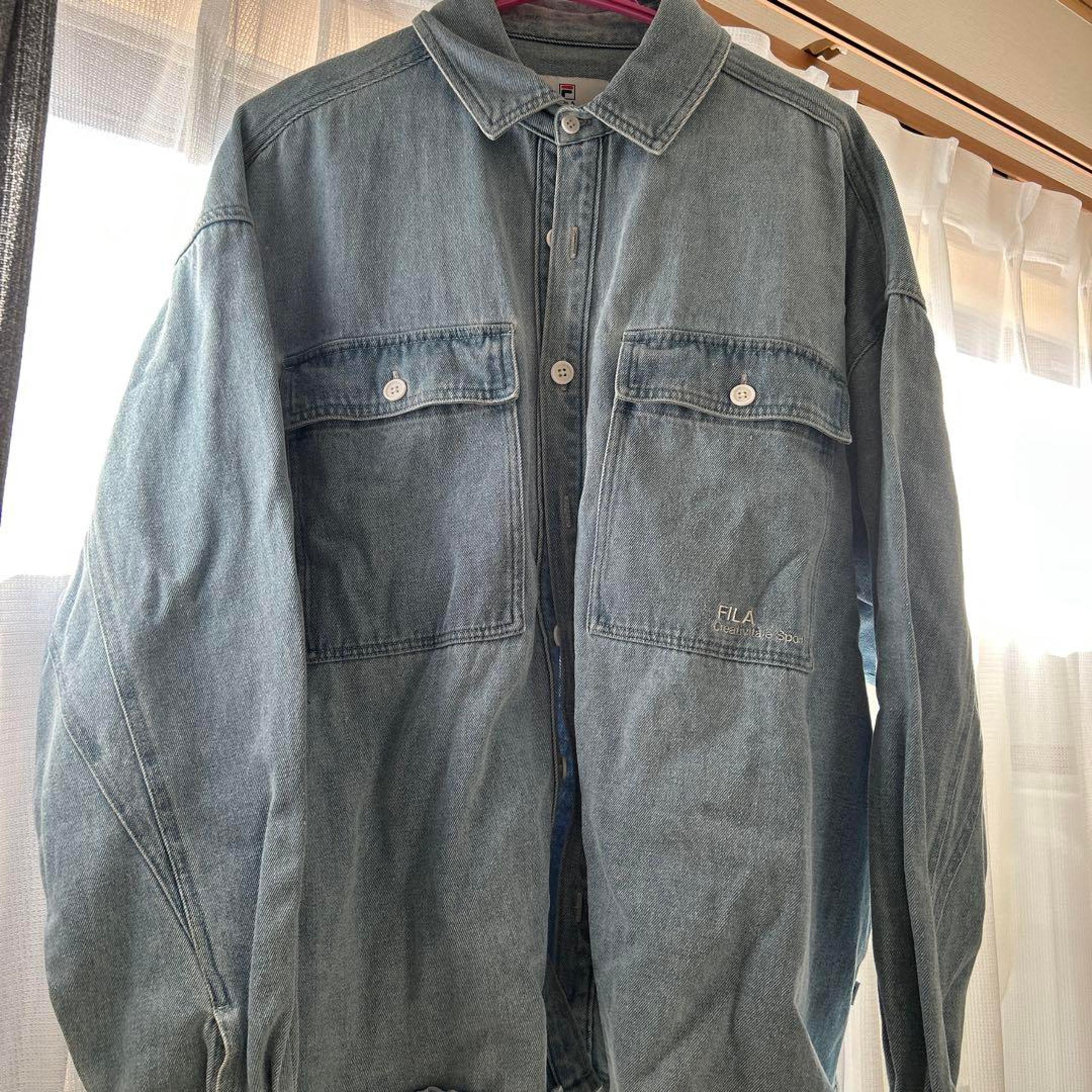 FILA Denim Jacket Size M