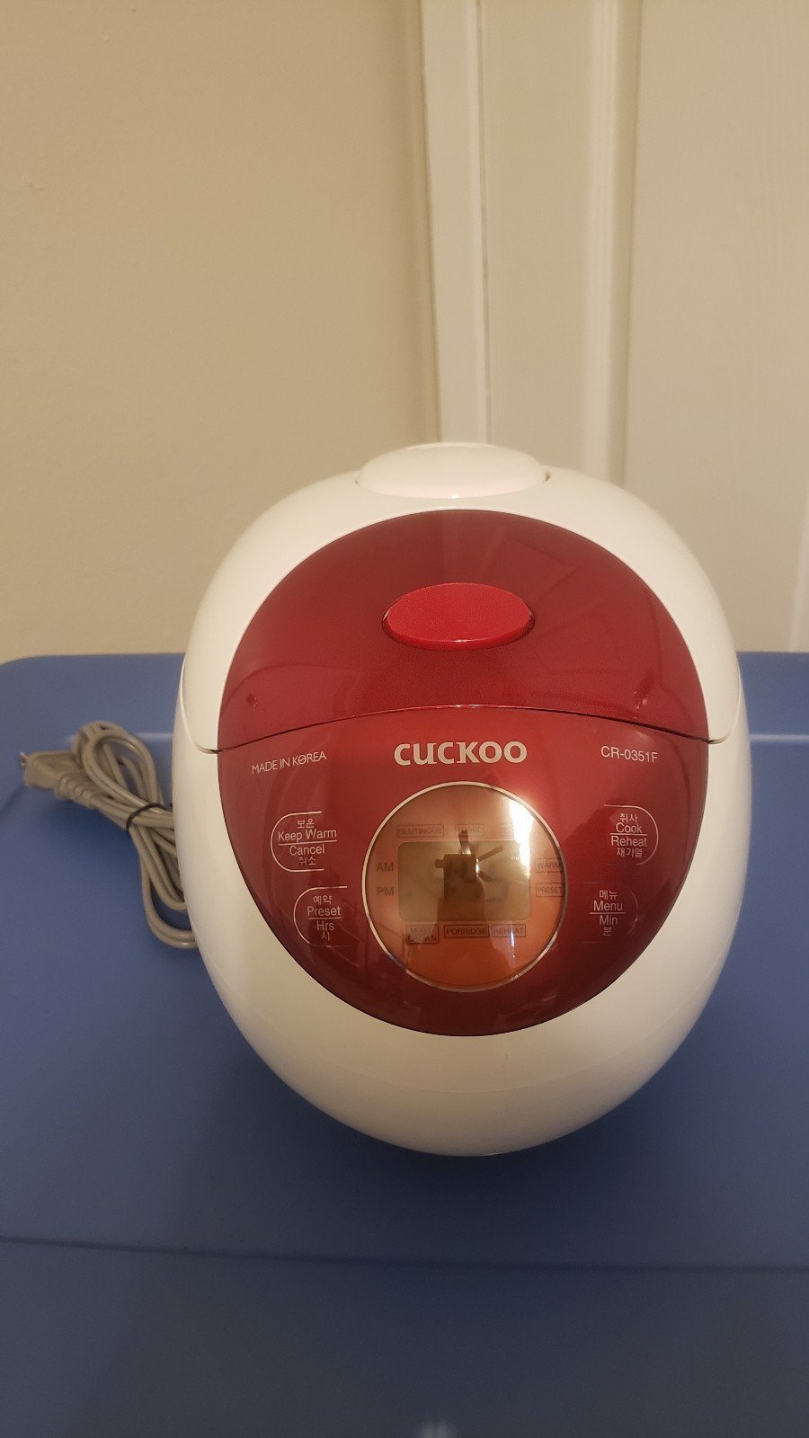 Cuckoo electric rice cooker & warmer