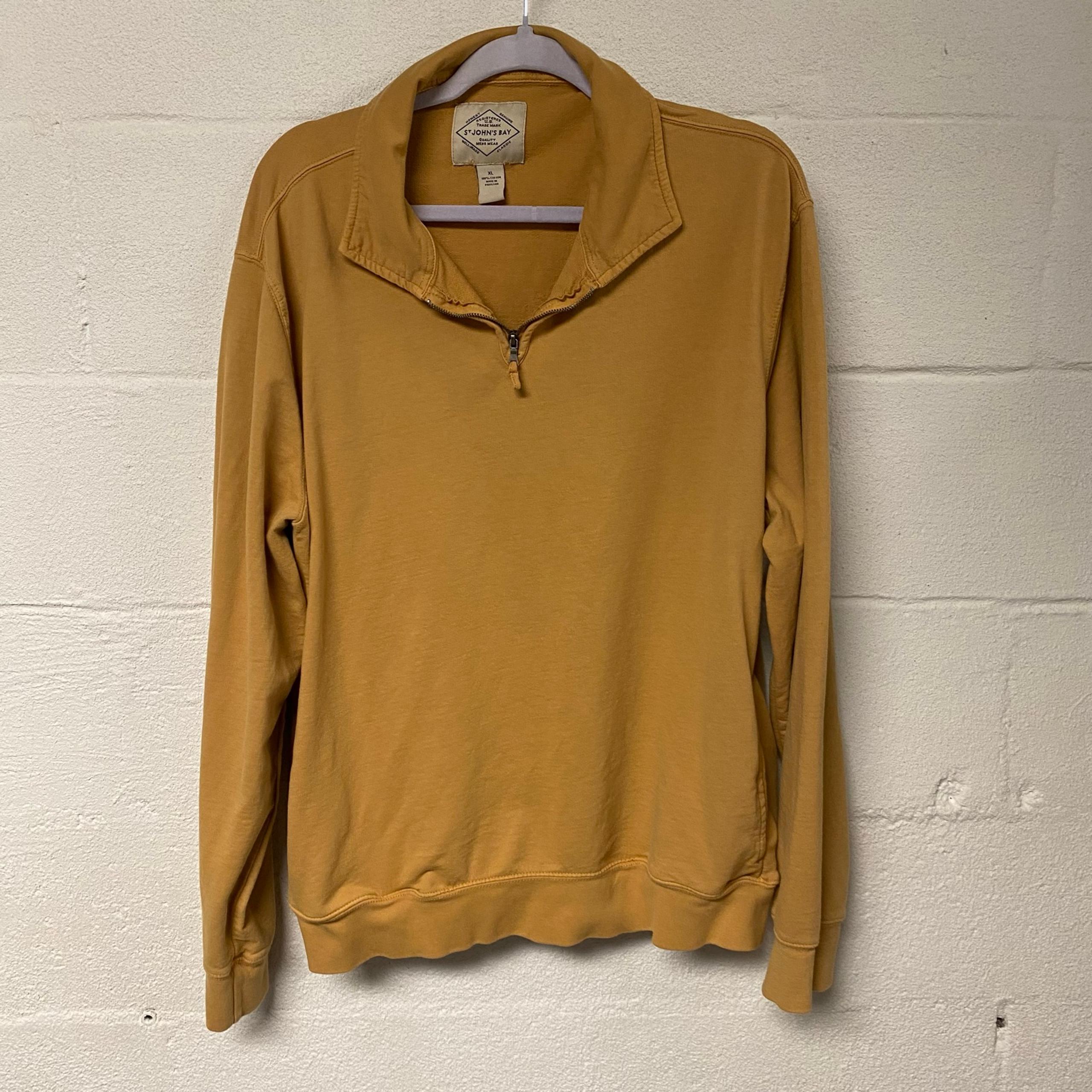 St. John's Bay Men’s Sweatshirt Casual Knit Pullover Size XL