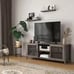 Industrial TV Cabinet Stand for TVs up to 65 Inch, Brown