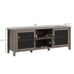 Industrial TV Cabinet Stand for TVs up to 65 Inch, Brown