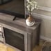 Industrial TV Cabinet Stand for TVs up to 65 Inch, Brown