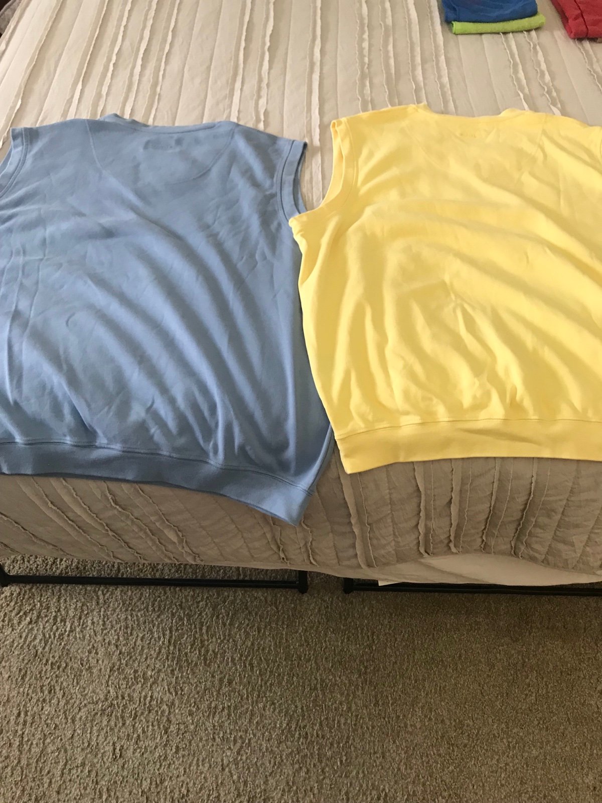 GOLF Gear 100% Fine Pima Cotton - XXL both blue + Yellow
