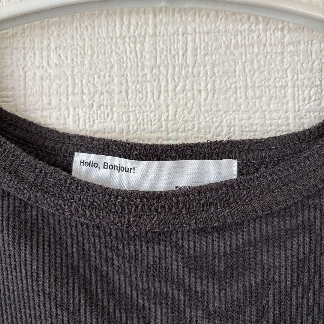 L'Appartement Rib Longsleeve T-shirt