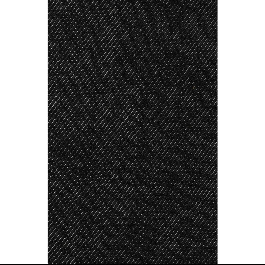 CLANE HIP HANG DENIM PANTS (BLACK) SS Straight leg