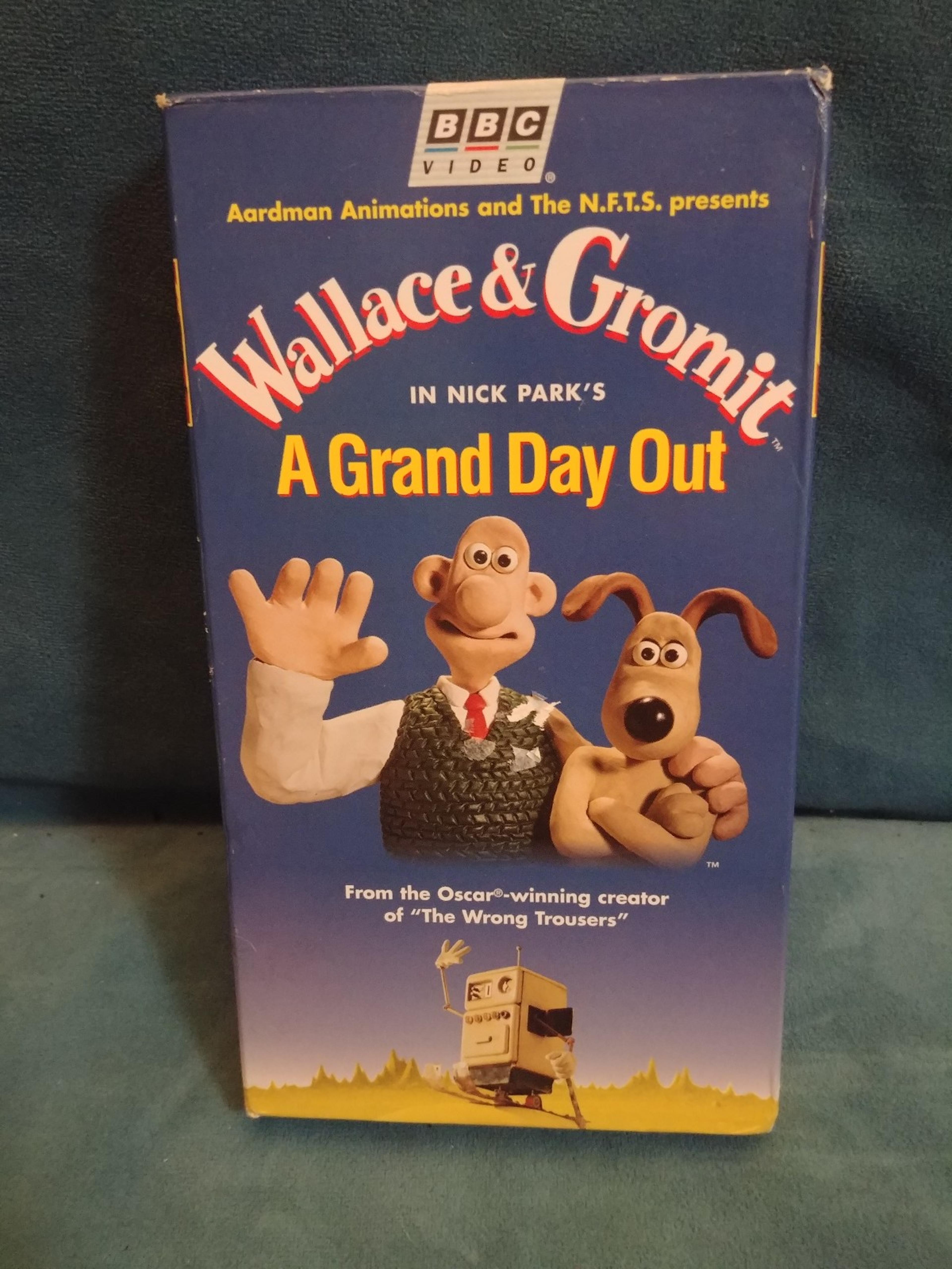 The Incredible Adventures Of Wallace And Gromit Vhs Wallace And Gromit A Grand Day Out Vhs